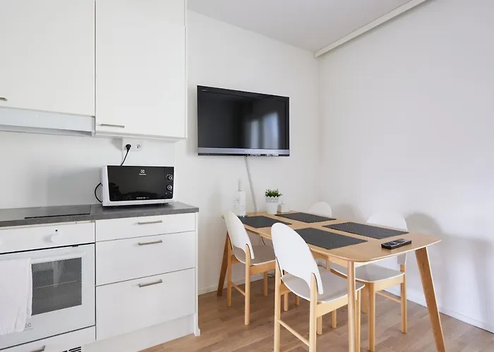 Keskeisen Sijainnin Uudiskohde, Seamless Check-in, Baby Crib Apartamento *